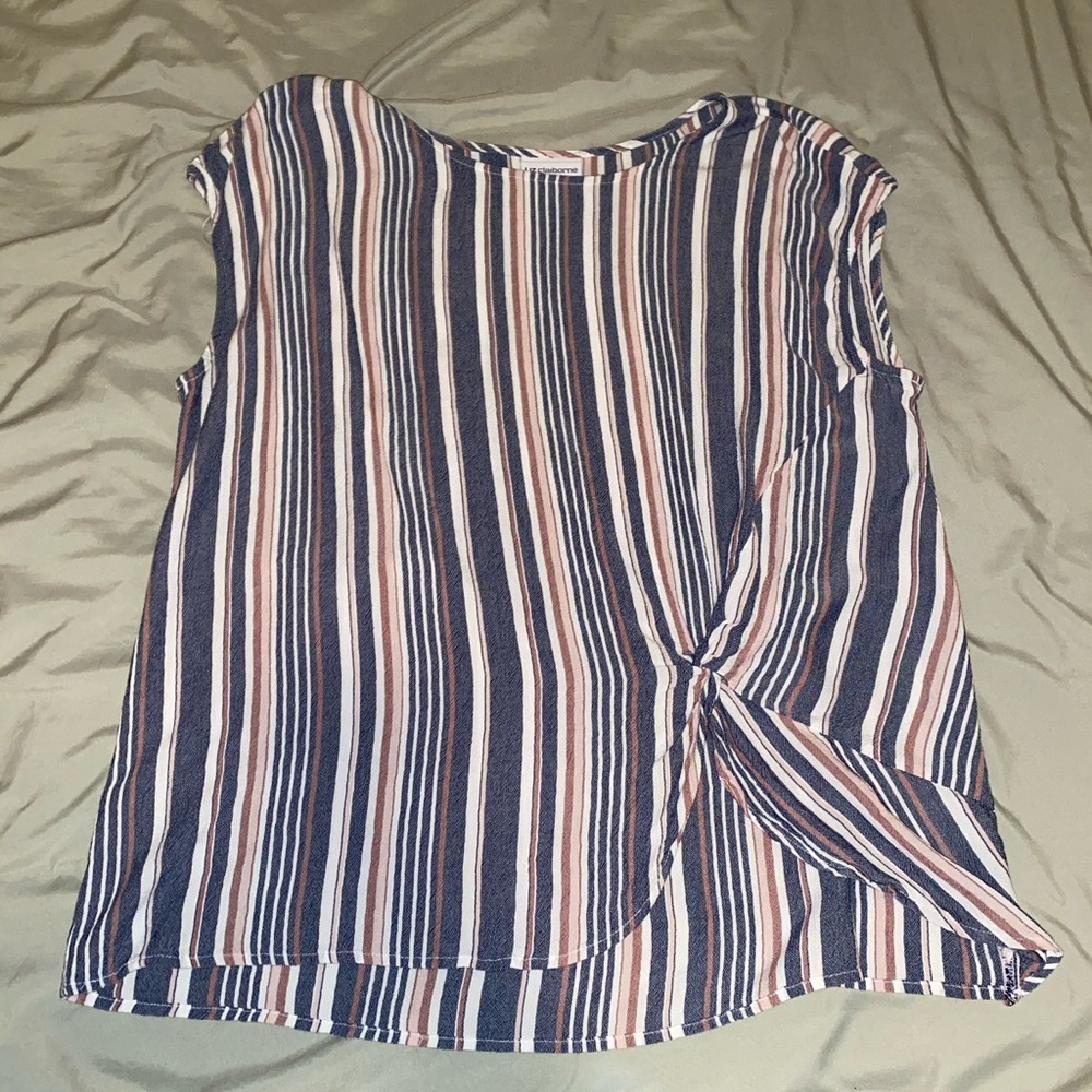 Liz Claiborne striped top